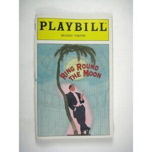 Ring Round the Moon Playbill 1999 Belasco Theatre Marion Seldes Frances Conroy